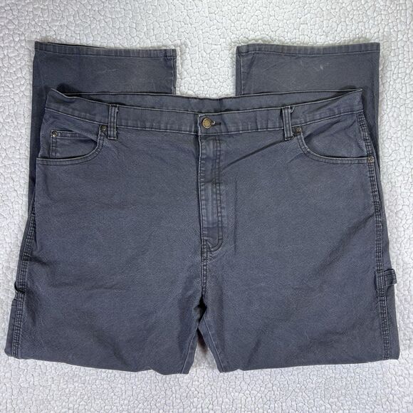 Dickies Jeans Men’s Size 42x30 Denim Canvas Carpenter Relaxed Fit Work Utility - Picture 1 of 12
